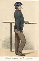 1850, costume masculin de Basse-Normandie, Jeune homme de Granville.jpg